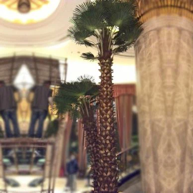 Hotel kunstmatige Washingtonia Filifera palmboom